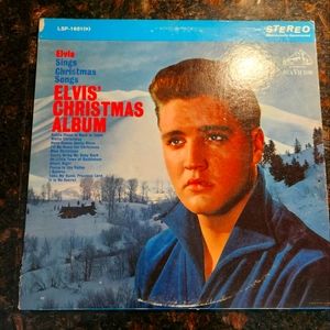 Vinyl record Elvis Christmas Alblum